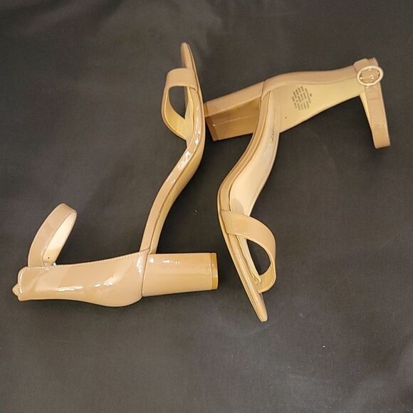 BRAND NEW NINE WEST LOW BLOCK-HEEL ADJUSTABLE BUCKLE WOMEN'S SANDAL - Picture 9 of 15